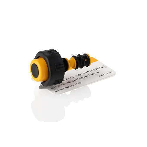 Lubricated endoscope valves and accessories