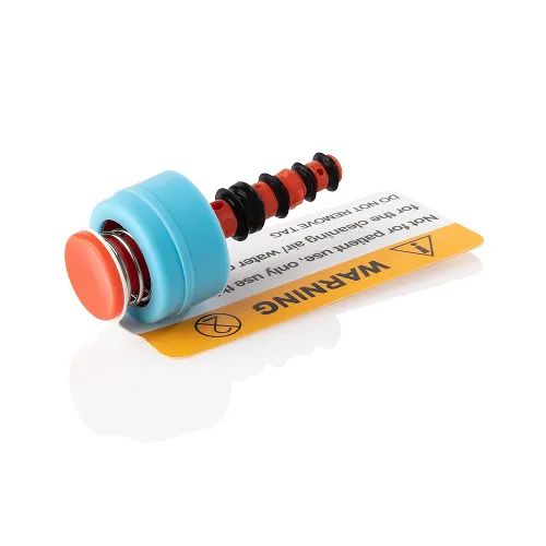 Lubricated endoscope valves and accessories